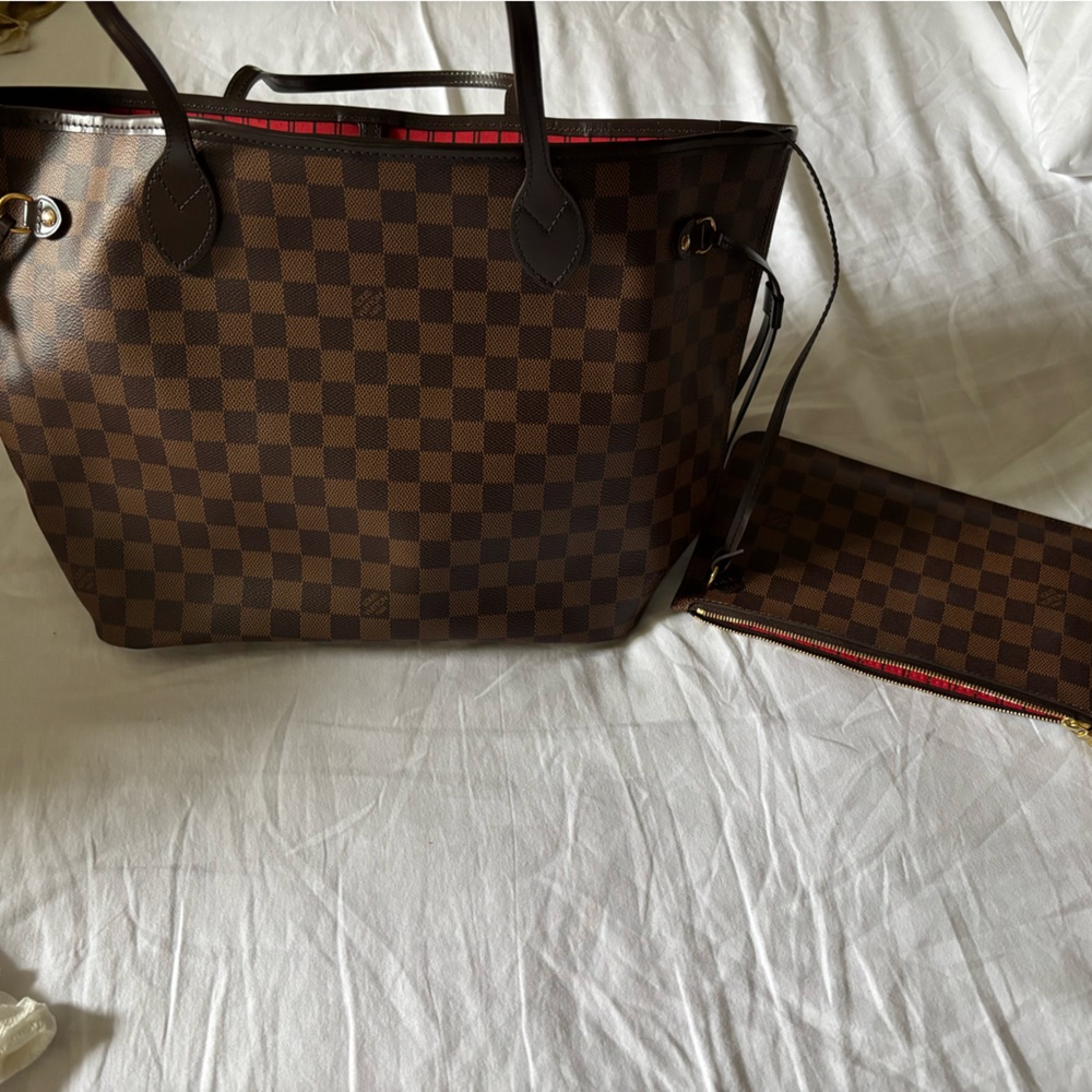 Louis Vuitton Brown Elegant Dress